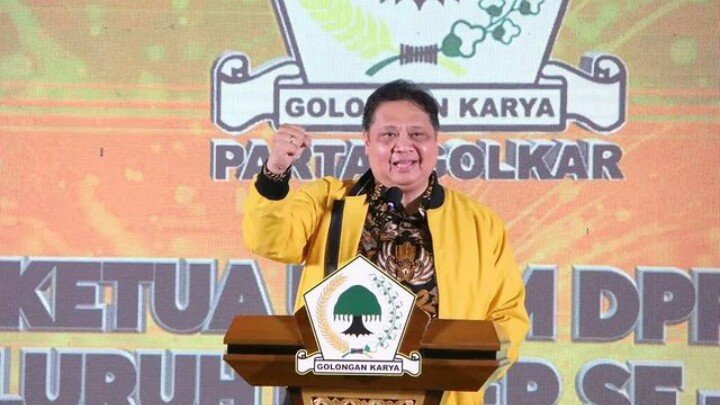 Ketua Umum Partai Golkar Airlangga Hartarto (Instagram)
