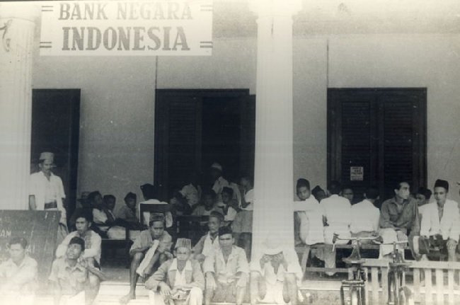 Pendirian BNI, Bank pertama di Tanah Air yang dimiliki pemerintah Indonesia. Foto: Net