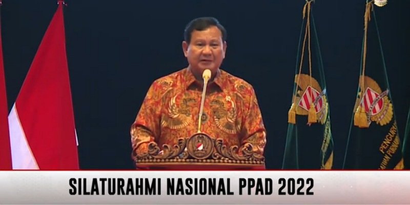 Menhan Prabowo Subianto/DOK: PPAD TNI