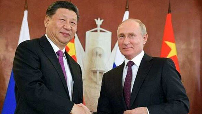 Vladimir Putin dan Xi Jinping (Ist)