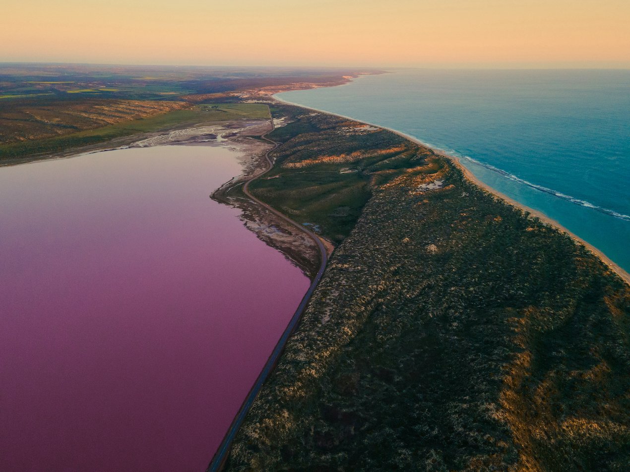 Pink Lake, Australia Barat