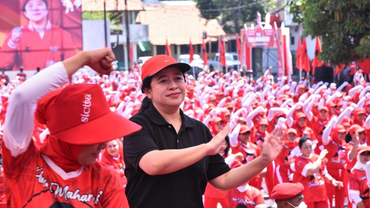 Ketua DPP PDIP saat hadiri lomba senam di Semarang (Ist)