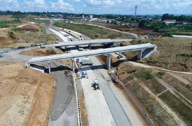 Pembangunan Jalan Tol Bocimi. Foto: Istimewa