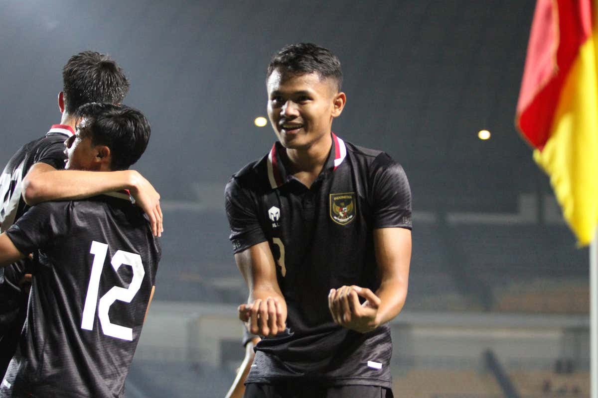 Selebrasi gol pemain Timnas Indonesia/Goal.com