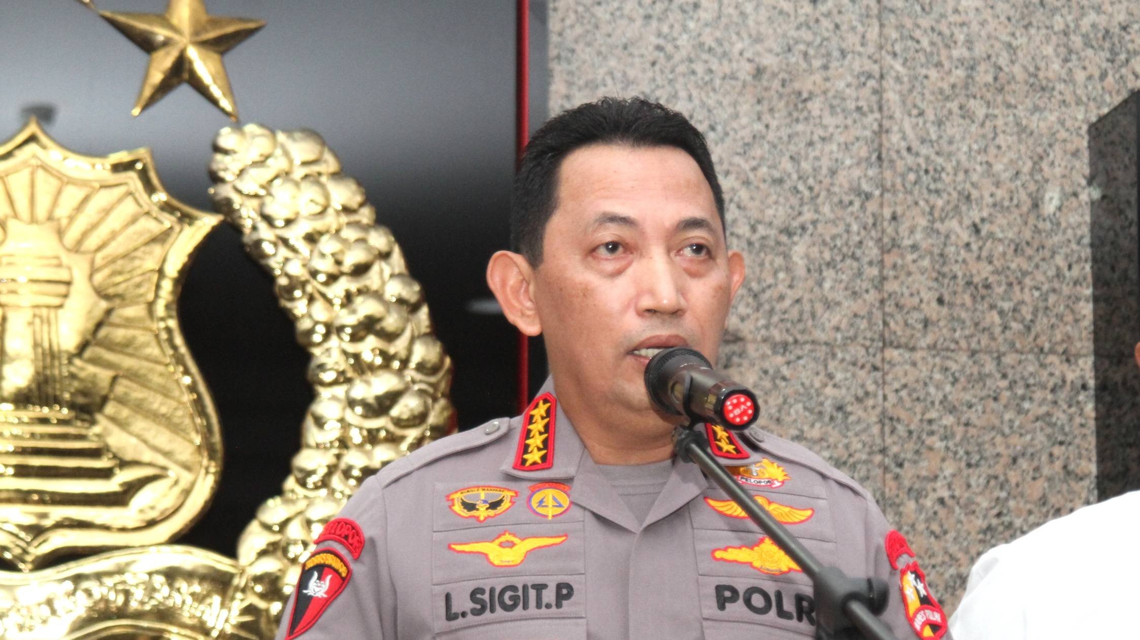 Kapolri Jenderal Pol Listyo Sigit Prabowo/ SinPo.id/ Ashar SR