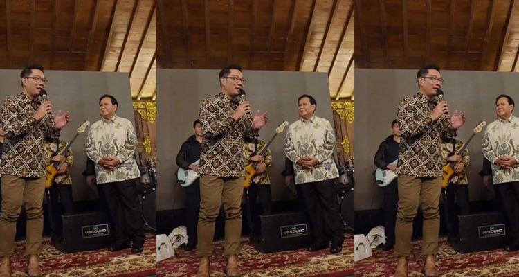 Kebersamaan Prabowo dan Ridwan Kamil/Istimewa