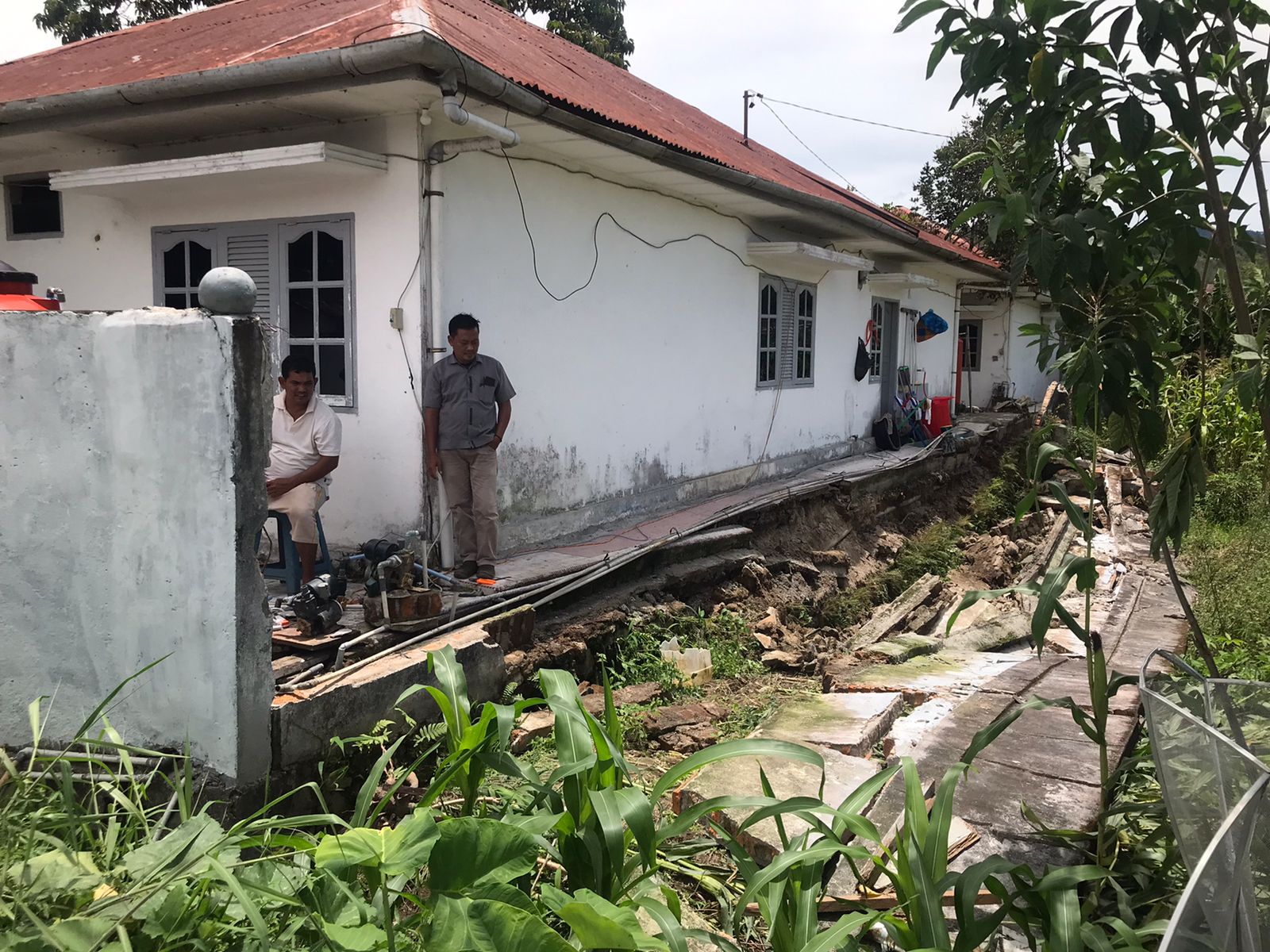 Rumah rusak di Tapanuli Utara, Sumatera Utara (istimewa)