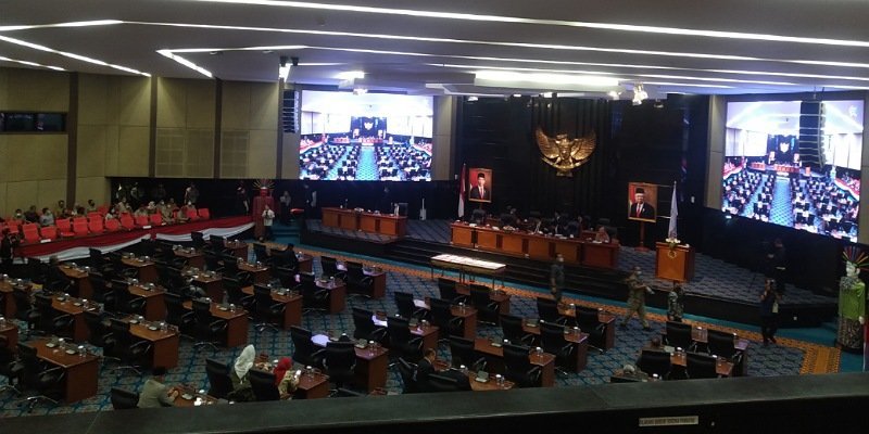 Rapat DPRD DKI Jakarta (SinPo.id/Dok)