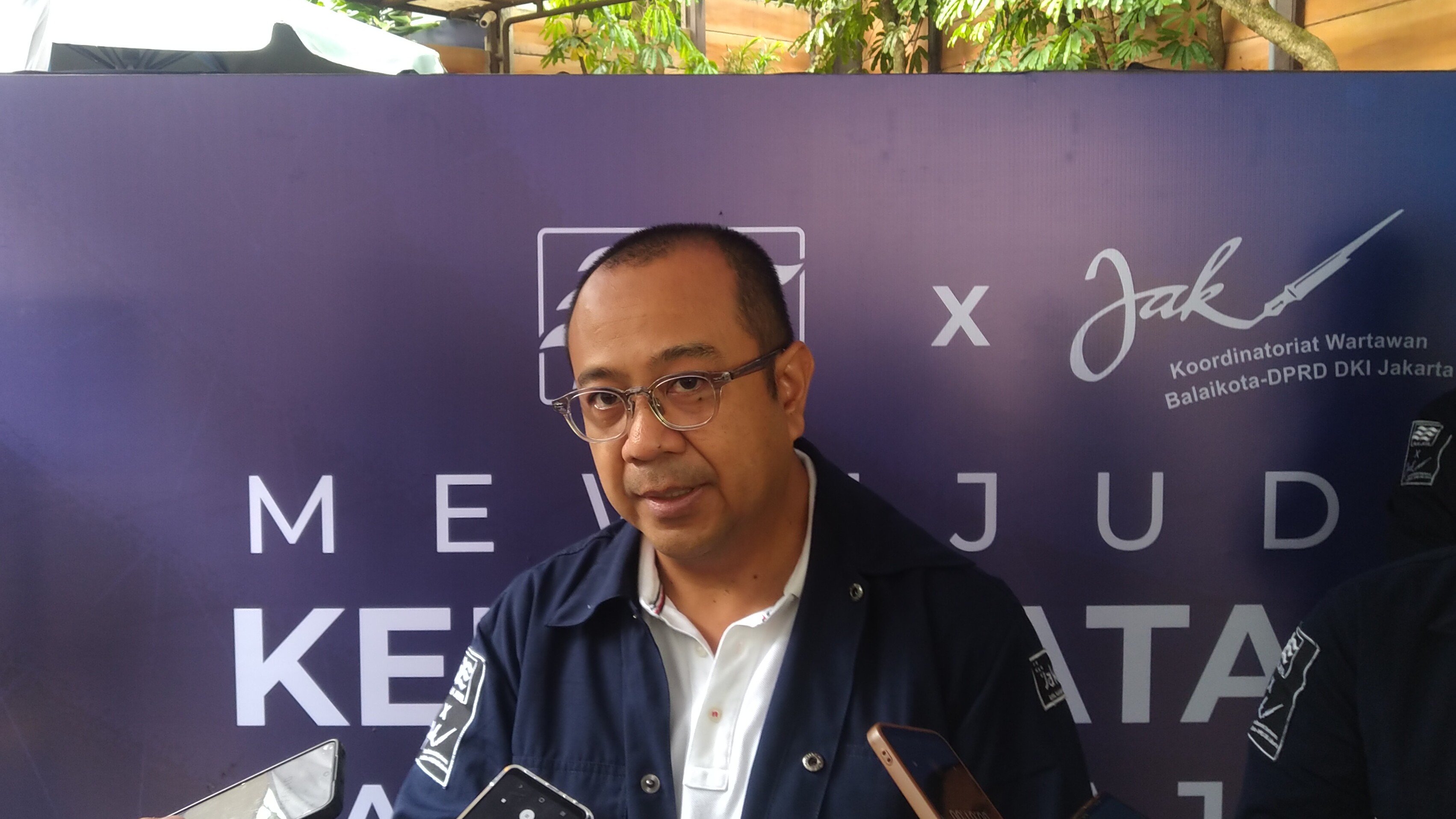 Direktur Utama PAM Jaya, Arief Nasrudin/ SinPo.id/ Zikri Maulana