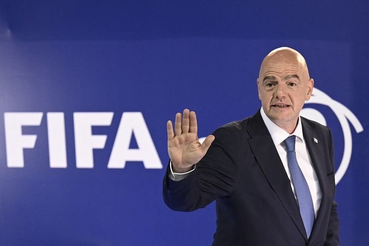 Presiden FIFA, Gianni Infantino (AFP/JOHAN ORDONEZ)