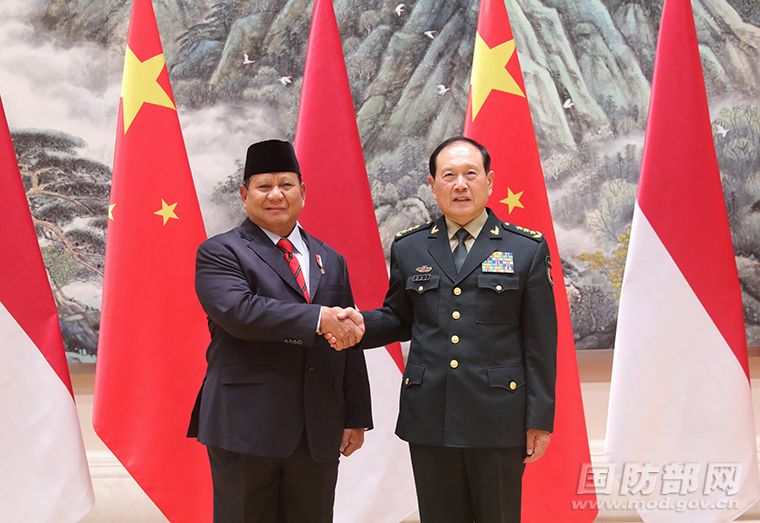 Pertemuan antara Prabowo dan Menhan China/dok: mod.gov.ch