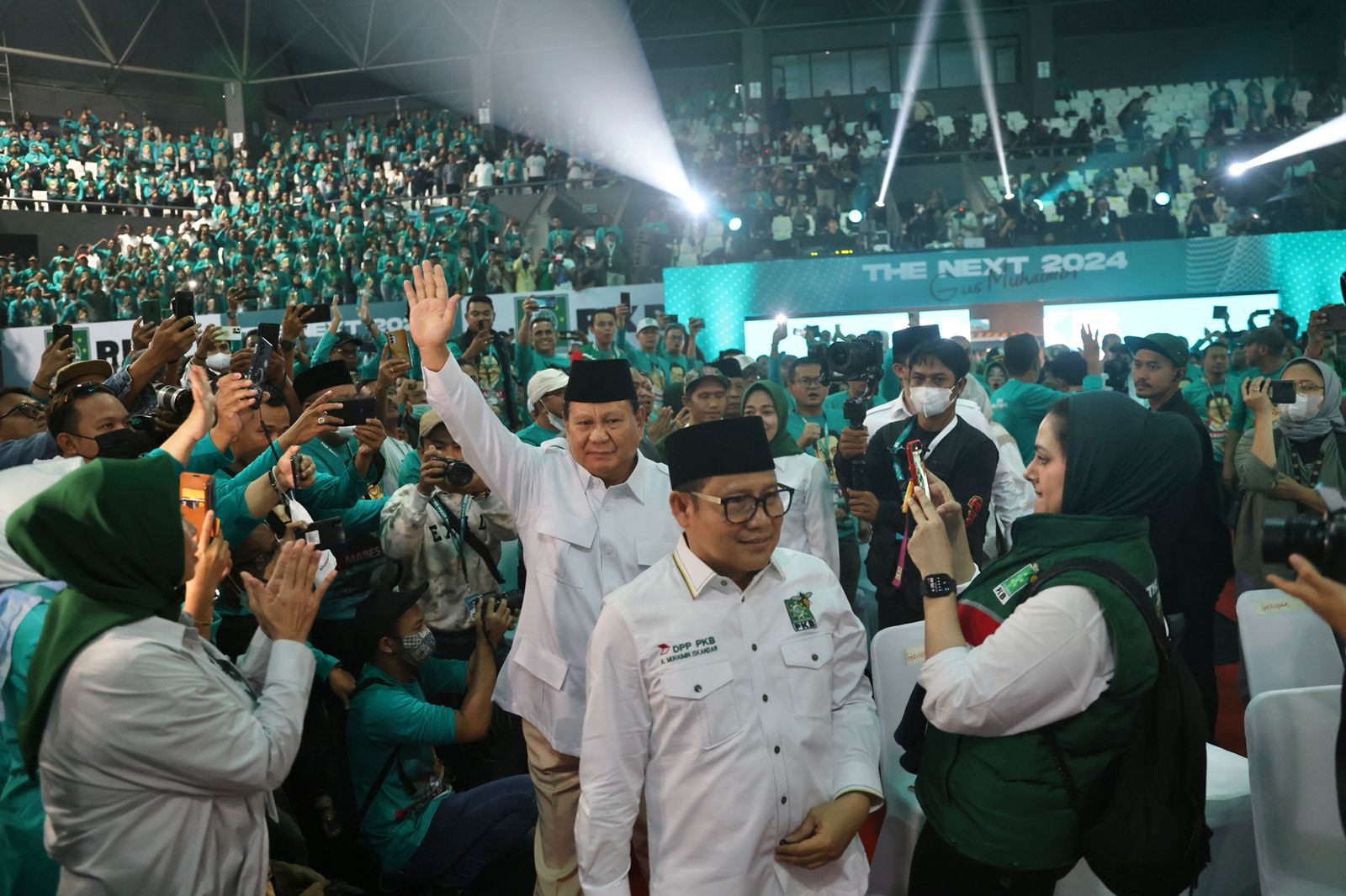 Kebersamaan Prabowo dan Cak Imin/Istimewa