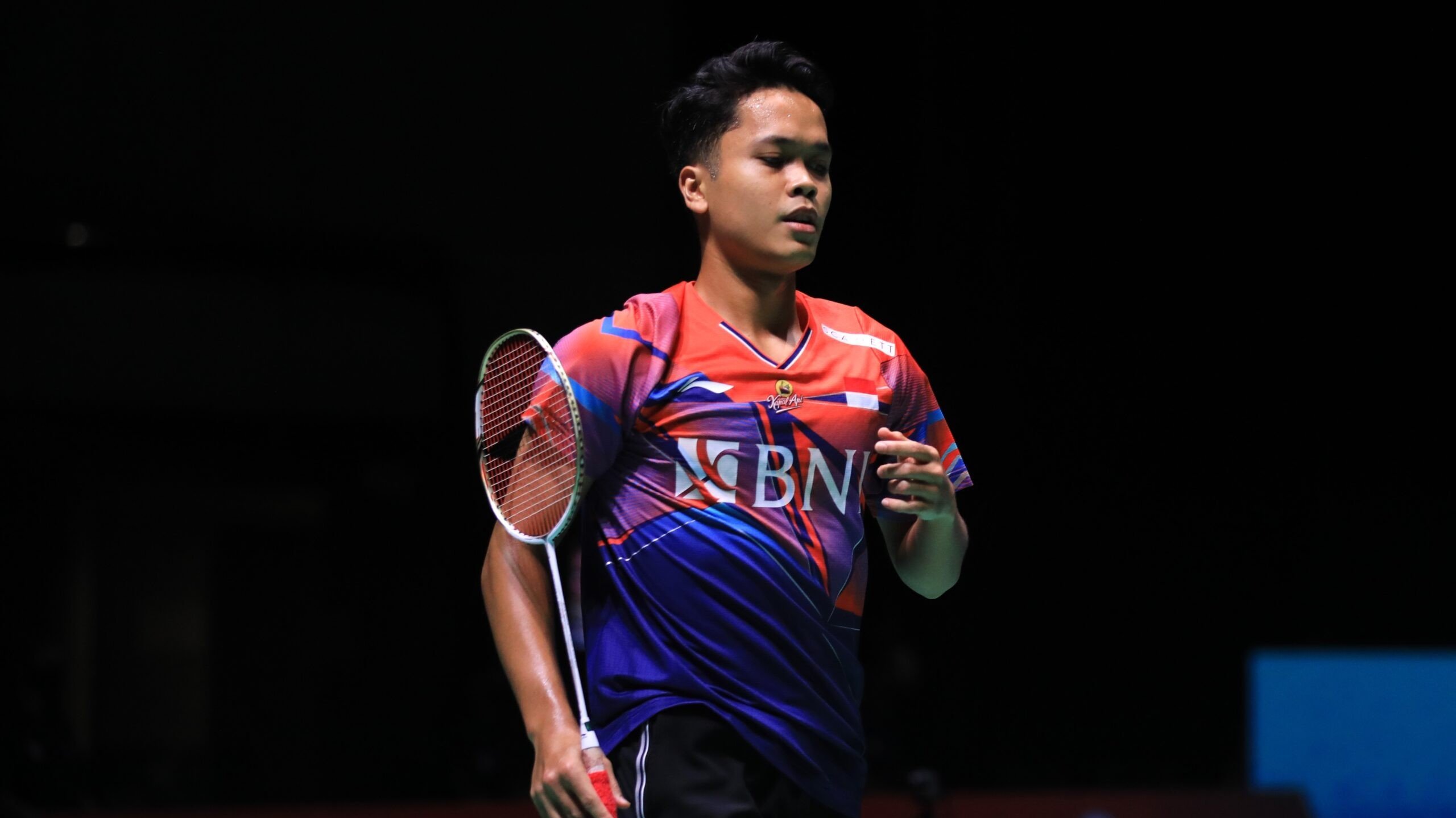 Pemain tunggal putra Indonesia, Anthony Sinisuka Ginting/ PBSI