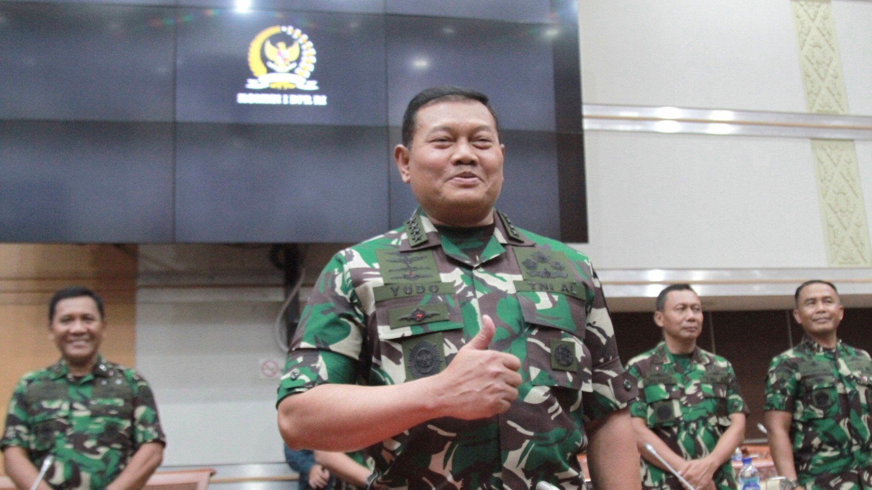 Calon Panglima TNI Laksamana Yudo Margono/ SinPo.id/ Ashar SR