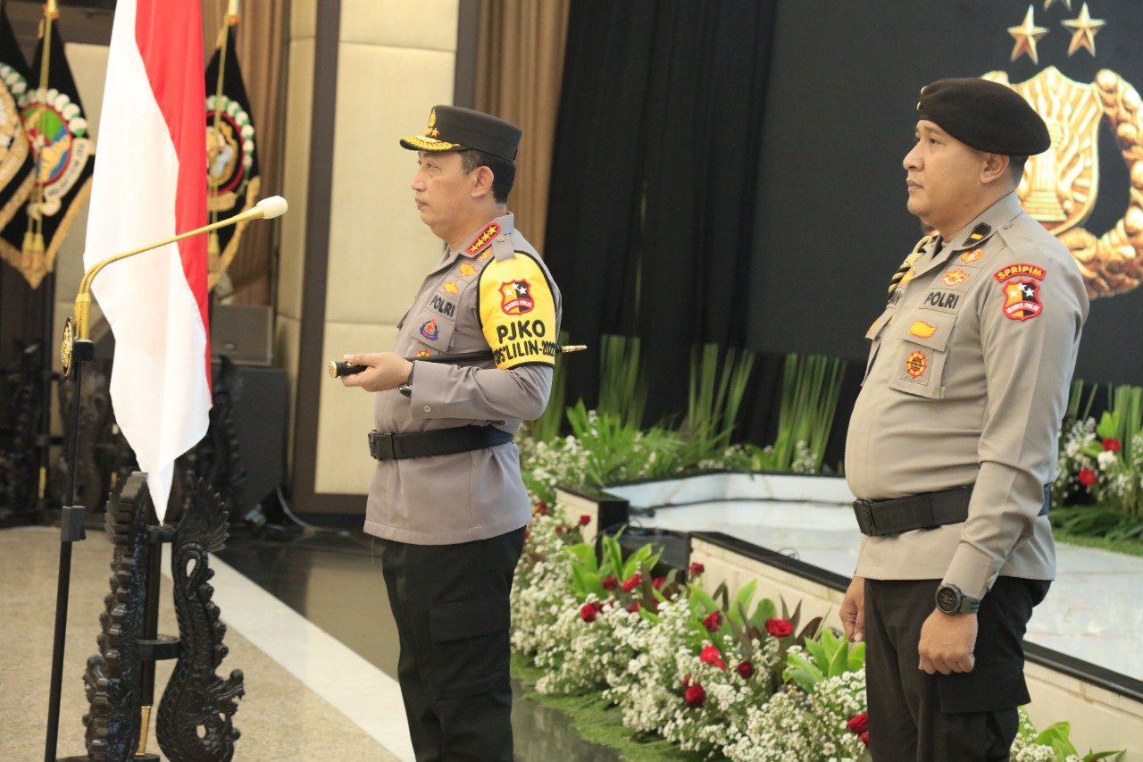 Kapolri Jenderal Listyo Sigit Prabowo pimpin Upacara Korps Raport/Humas Polri