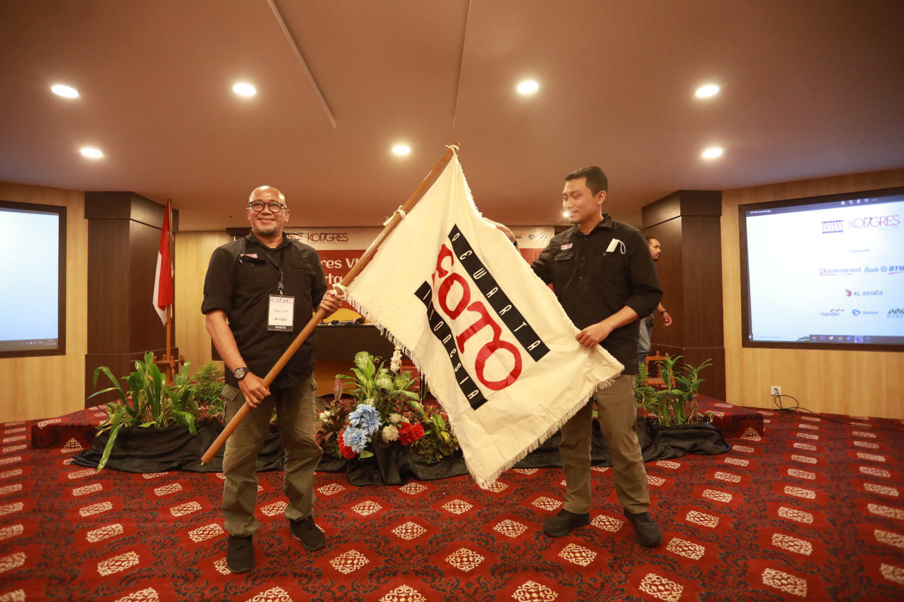 Pewarta Foto Indonesia (PFI) gelar kongres VII pemilihan Ketua dan Sekretaris Jenderal di Hotel Grand Tulip Tanggerang (Ashar/SinPo.id)
