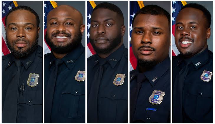 Kelima polisi Memphis yang terlibat pembunuhan Tyre Nichols/Reuters