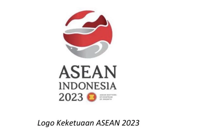 Logo Keketuaan Indonesia untuk KTT ASEAN 2023. (ANTARA/ HO Kementerian Perdagangan)