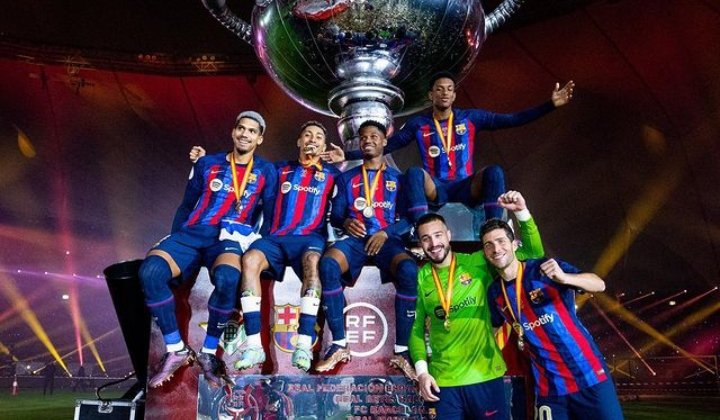 Barcelona juarai Piala Super Spanyol 2023/ Instagram