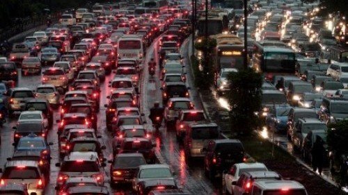 Kemacetan Jakarta/ NTMC Polri