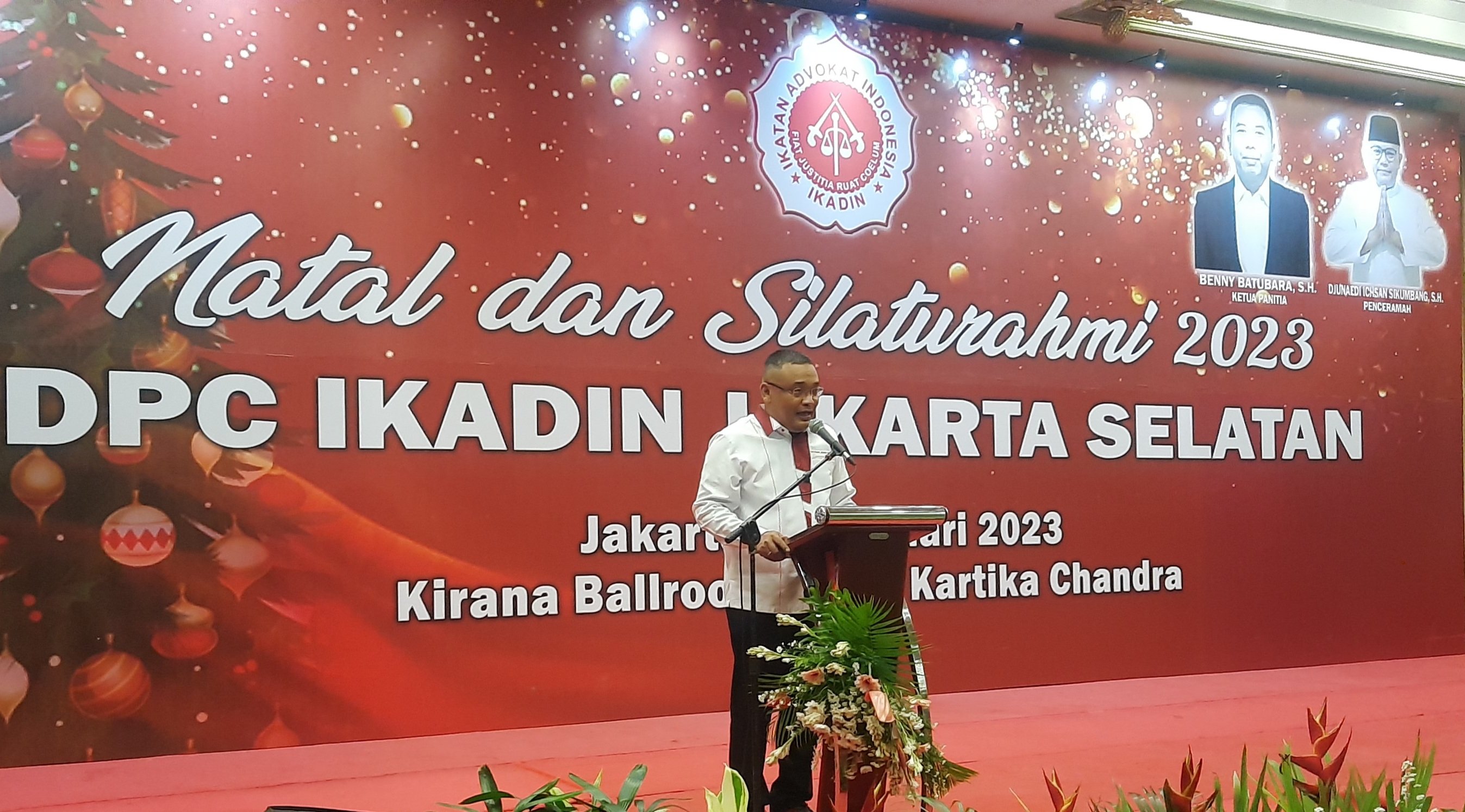 Ketua DPC IKADIN Jakarta Selatan, Bontor O.L Tobing