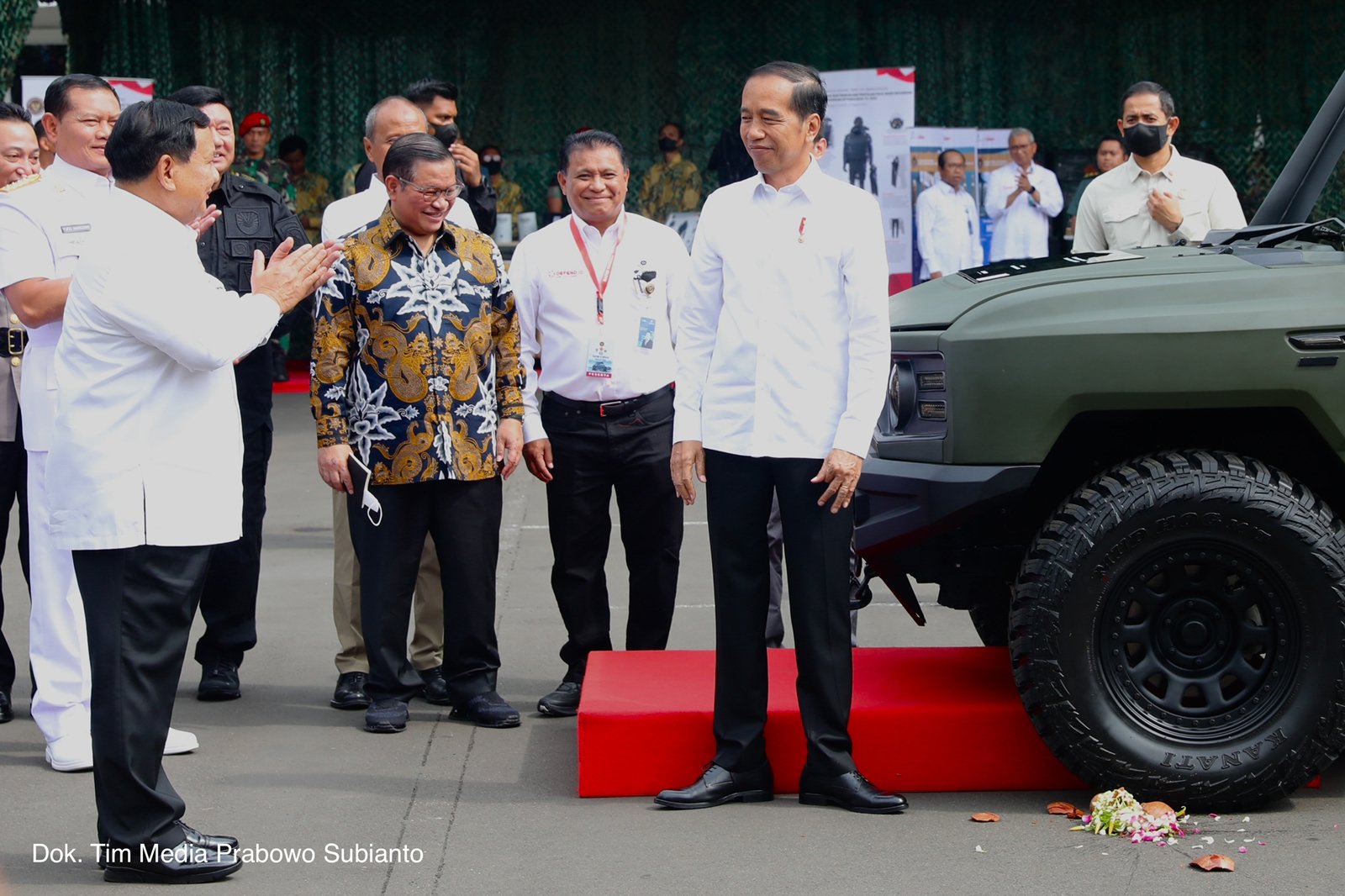 Kebersamaan Prabowo dan Jokowi/Tim Media