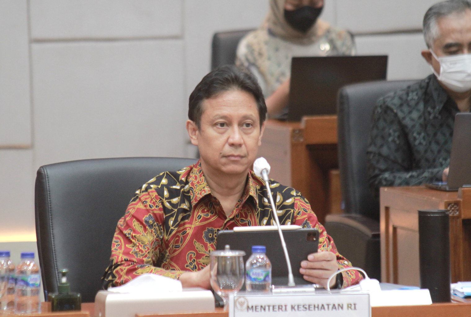 Komisi IX DPR gelar raker dengan Menkes Budi Gunadi Sadikin bahas Strategi Percepatan Pelaksanaan Transformasi Kesehatan 2023 (Ashar/SinPo.id)