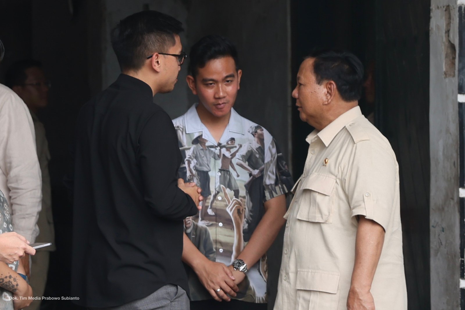 Pertemuan Prabowo dan Gibran di kawasan Mangkunegaran/Tim Media