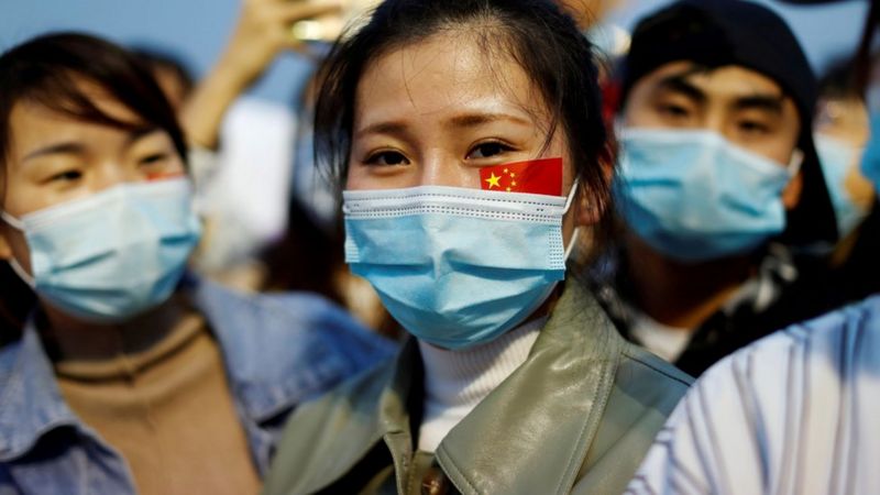 Warga China saat berkumpul di lapangan Tiananmen/ Reuters