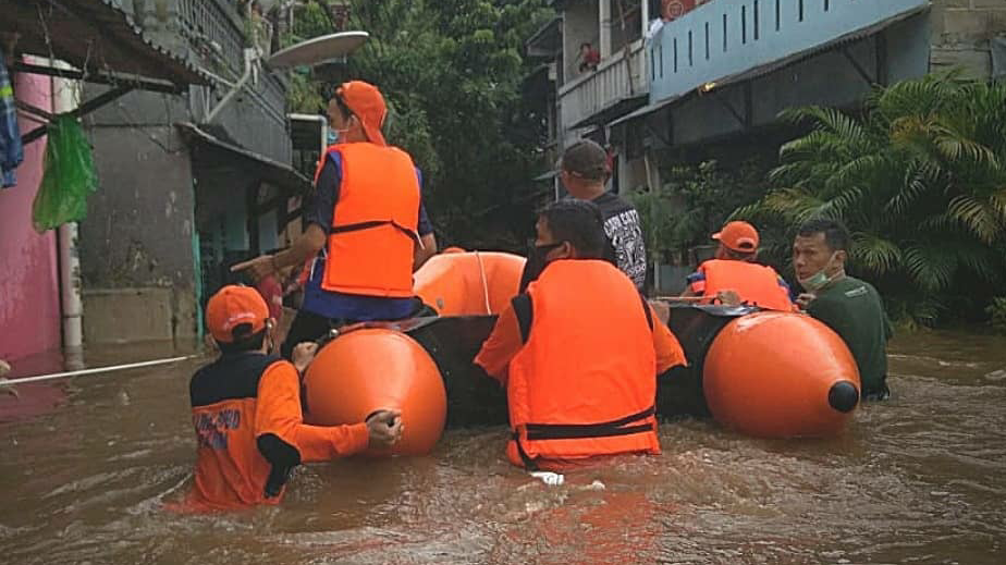 Banjir di Jakarta/ BPBD DKI Jakarta