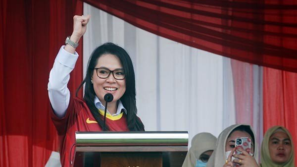 Ketua Pelaksana HUT Gerindra ke 15, Siti Nurizka Puteri Jaya/ Dok. Siti Nurizka
