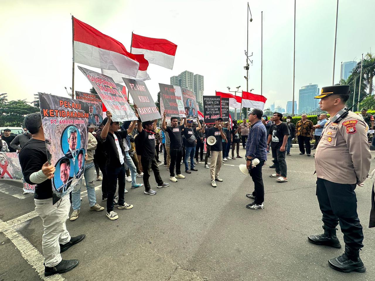 Demonstrasi Amanat KSB/SinPo.id