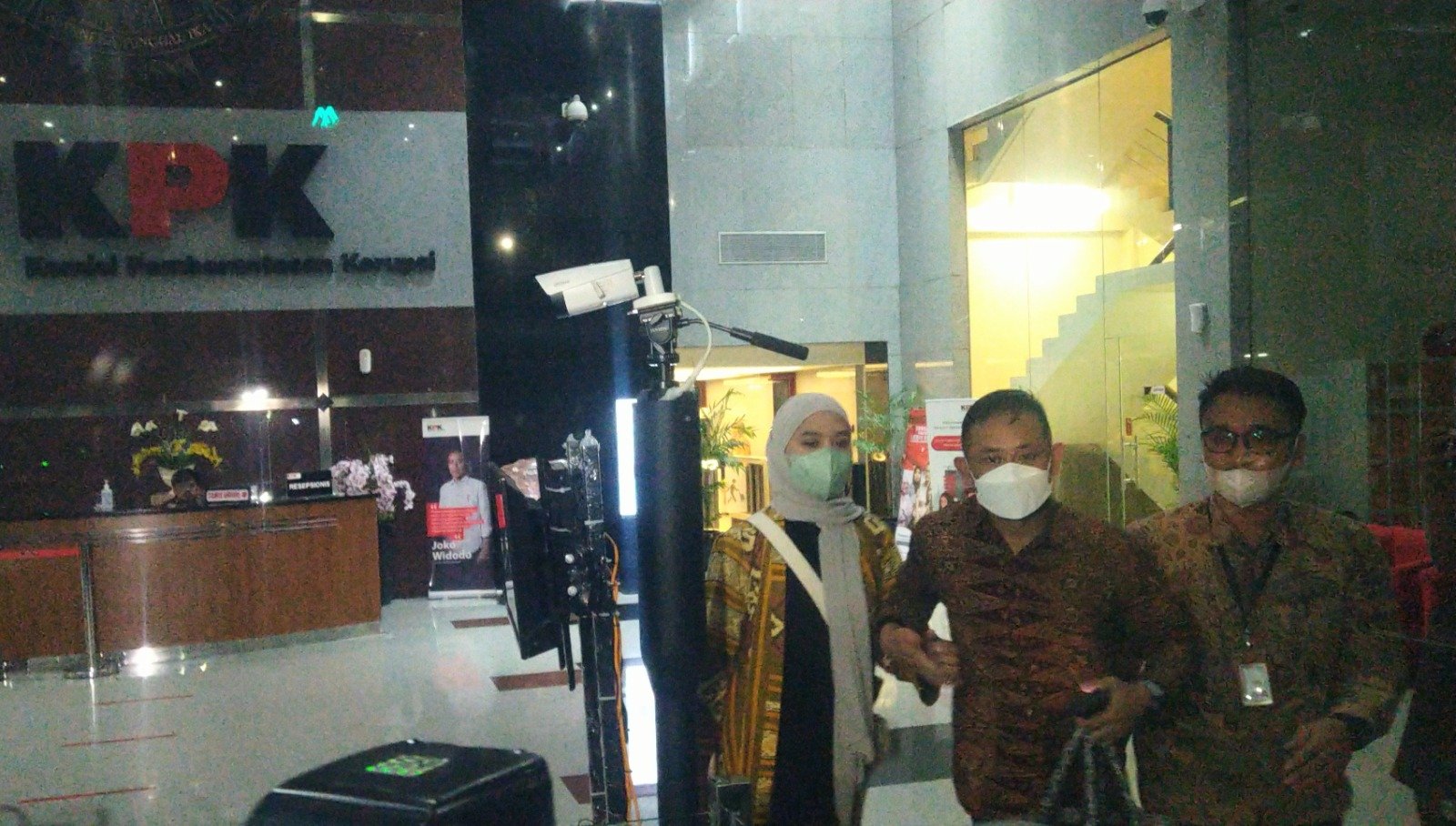 Kepala BPN Jakarta Timur Sudarman Harjasaputra usai menjalani proses klarifikasi LHKPN di Gedung KPK (SinPo.id/Zikri Maulana)