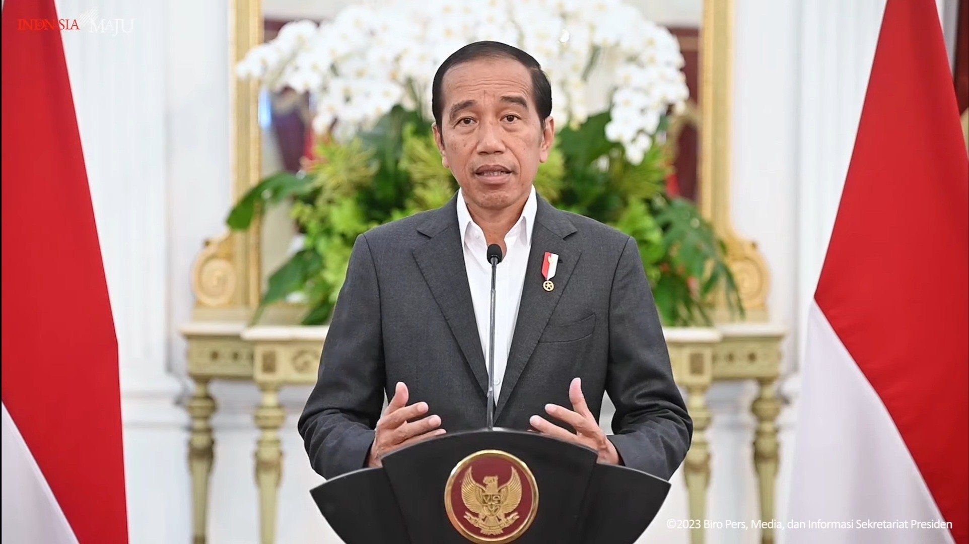 Presiden Jokowi (SinPo.id/tangkapan layar Youtube Sekretariat Presiden)