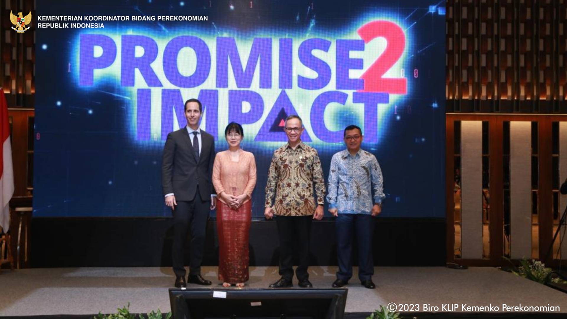 Peluncuran program PROMISE II Impact (Kemenko Perekonomian)