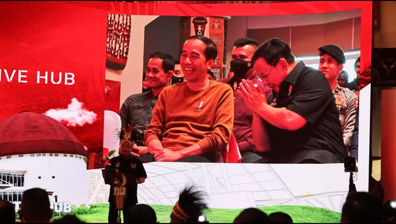 Keakraban Prabowo dan Jokowi/SinPo.id/Tim Media