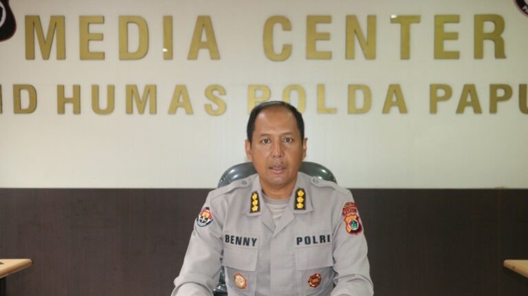Kabid Humas Polda Papua Kombes Pol Ignatius Benny Ady Prabowo (SinPo.id/ NTMC Polri)