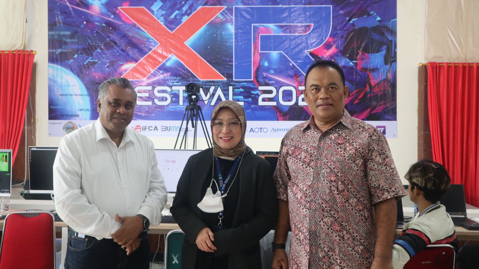 Produksi Film Negara (PFN) gelar XR Festival bekerja sama dengan Brodcast Element dari Malaysia (Ashar/SinPo.id)