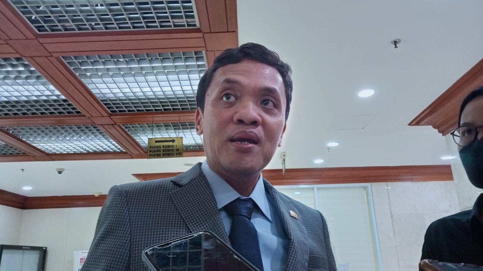 Anggota Komisi III DPR RI dari Fraksi Gerindra, Habiburokhman (SinPo.id/ Sigit)