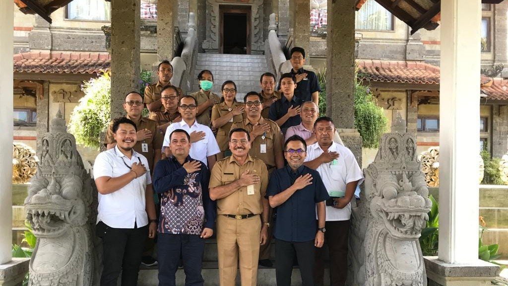 Koordinasi antara Satgassus Polri, PT.SMI dengan Pemda Kabupaten Klungkung
