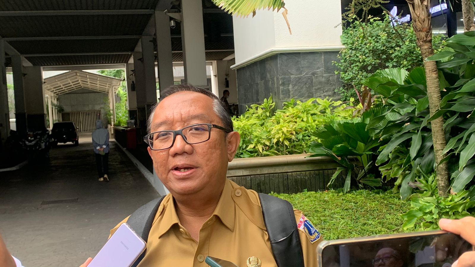 Kepala DLH DKI Jakarta Asep Kuswanto (Sinpo.id/ Khaerul Anam)