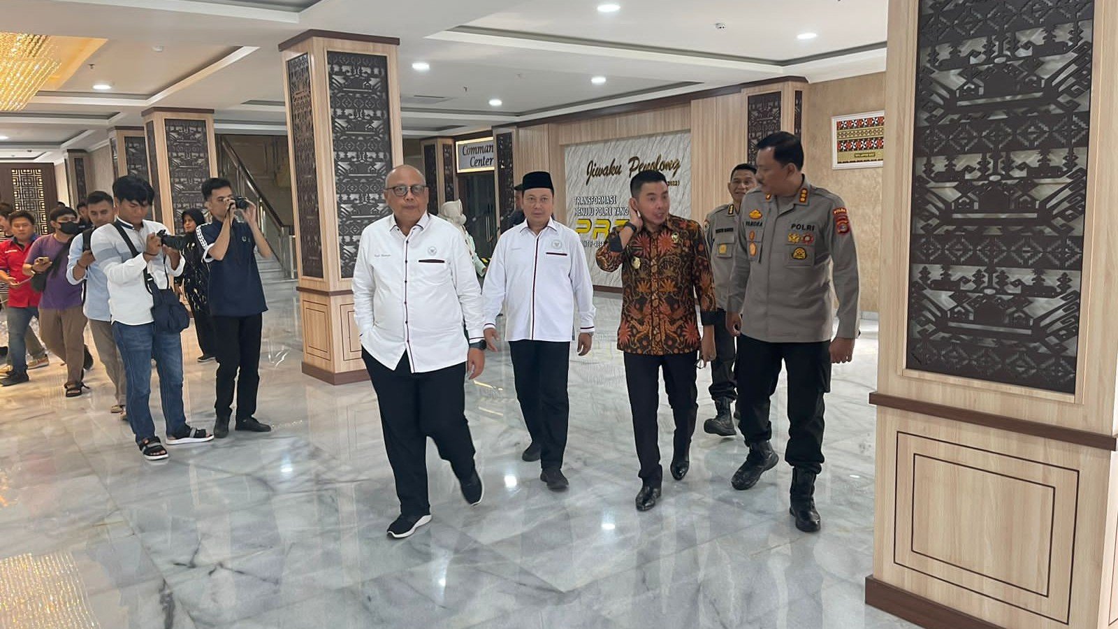 Kompolnas saat berkunjung ke Polda Lampung (SinPo.id/ Humas Polri)