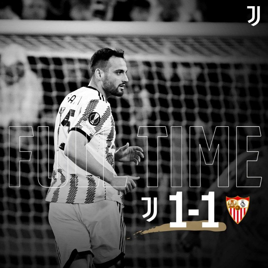 Juventus vs Sevilla (Twitter)