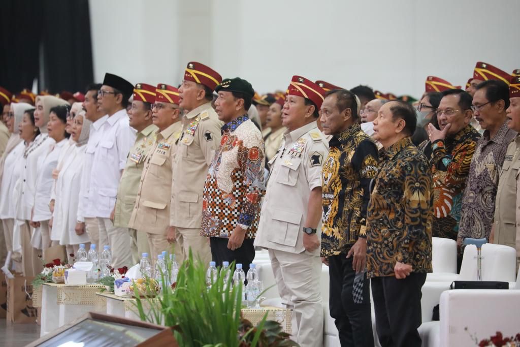 Pertemuan Prabowo dengan para Purnawirawan TNI-Polri/Sinpo.id/Tim Media