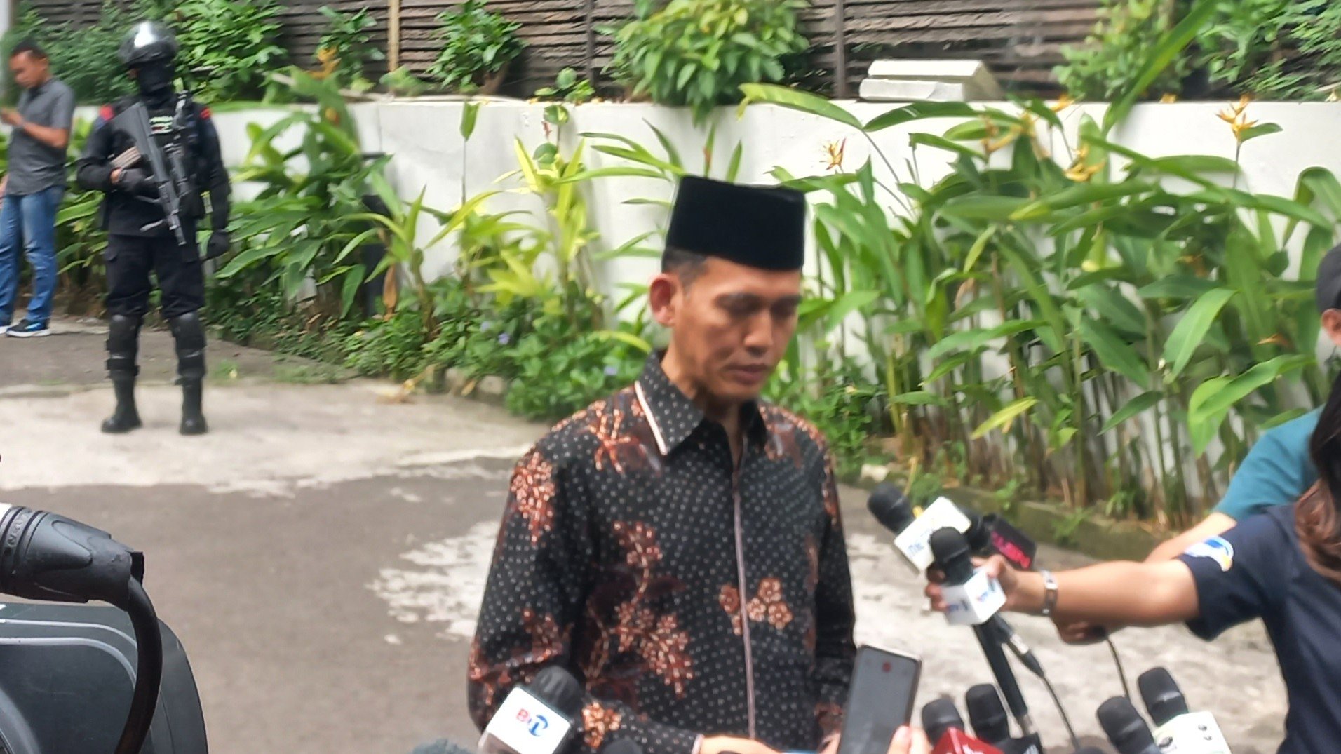 Ketua Bidang Fatwa Majelis Ulama Indonesia (MUI), Asrorun Ni'am Sholeh (SinPo.id/ Khaerul Anam)