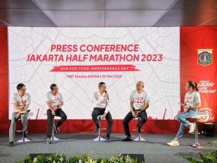 Jakarta Half Marathon 2023 (Foto: Andri Widiyanto - Beritajakarta.id)