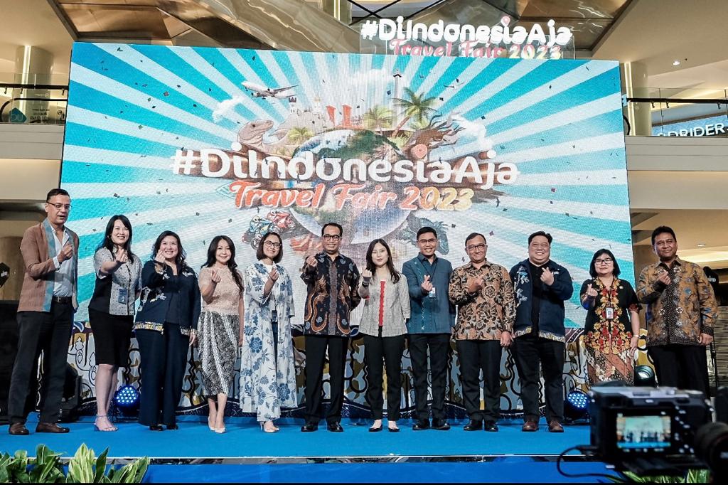 launching #DiIndonesiaAja Travel Fair 2023 (Kemenparekraf)