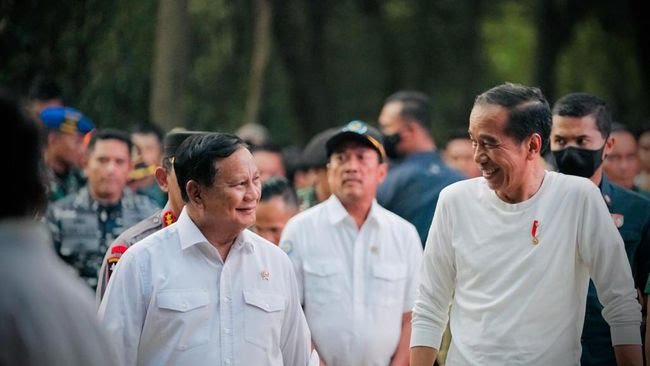 Kebersamaan Jokowi dengan Prabowo Subianto (SinPo.id/ Setpres)