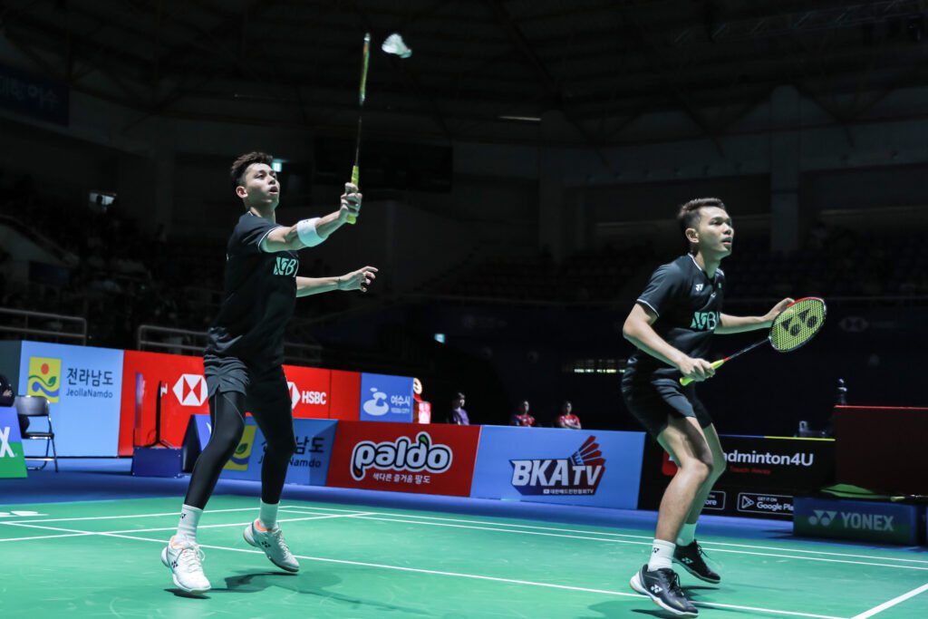 Pasangan ganda putra, Fajar Alfian/Muhammad Rian Ardianto (Badminton Indonesia)