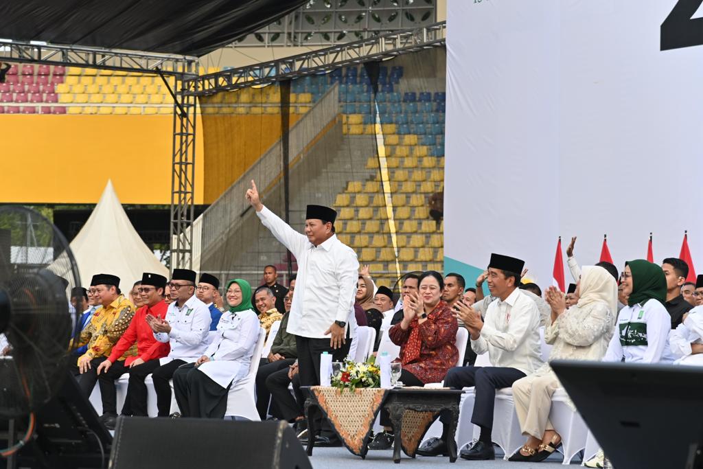 Prabowo disambut gemuruh kader PKB (Sinpo.id/Tim Media)
